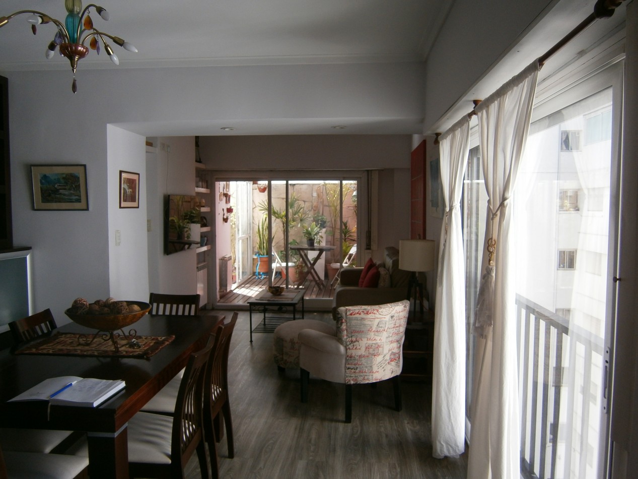 Excelente 3 ambientes externo c/cochera